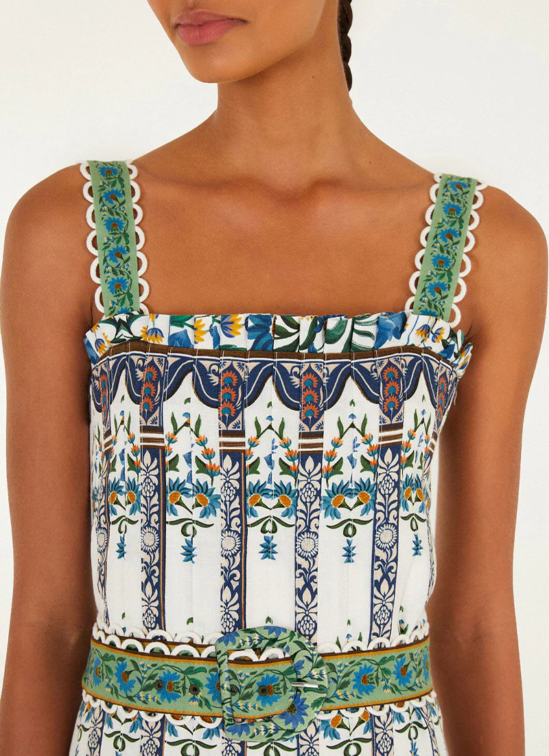 Manoela Belted Maxi Dress - Image 3