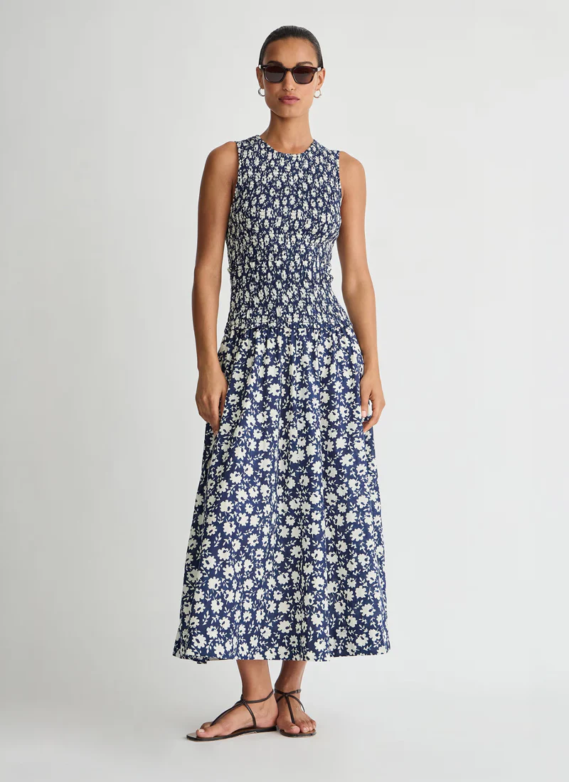 Siempre Cotton Tank Maxi Dress