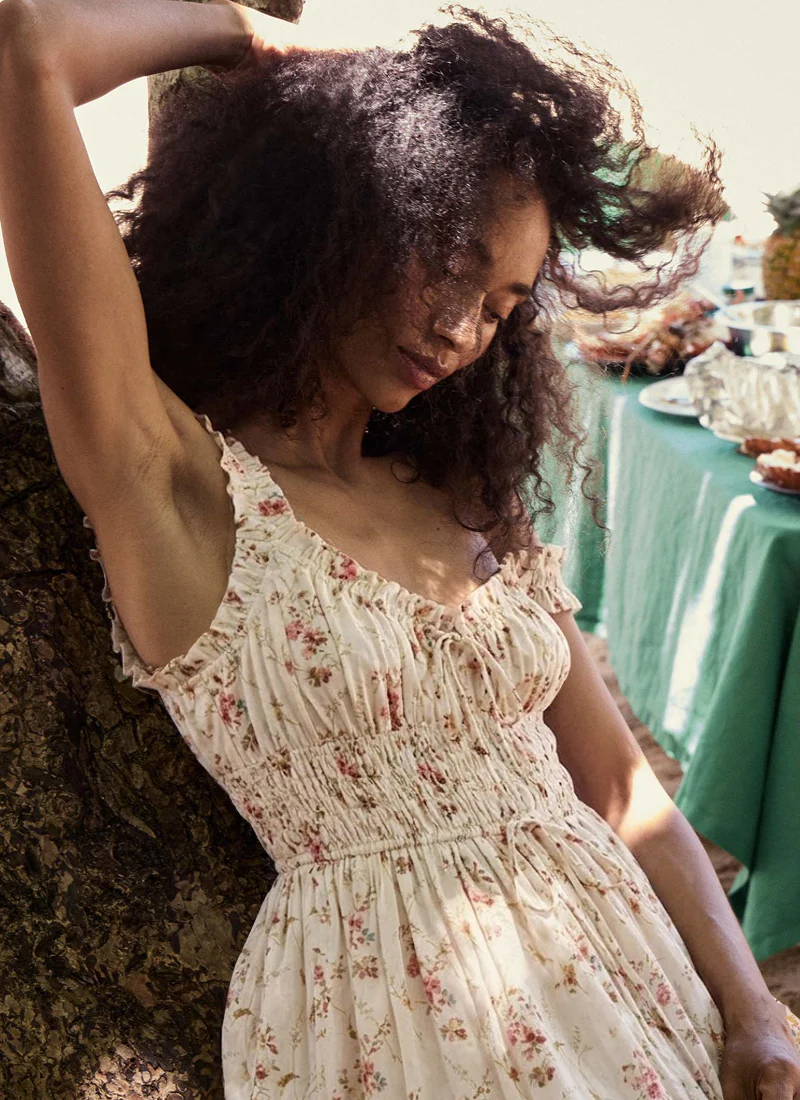 Emmaretta Cotton Midi Dress - Image 2