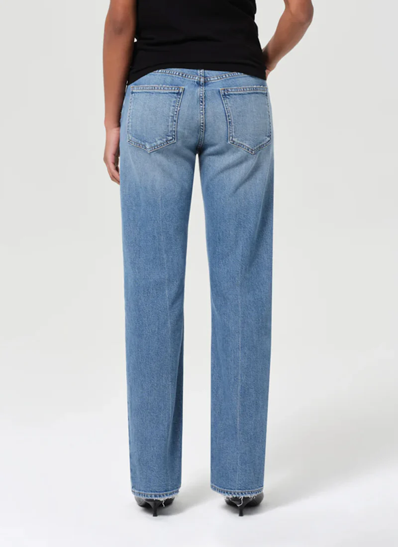 Low Rise Slim Straight Leg Jeans - Image 2