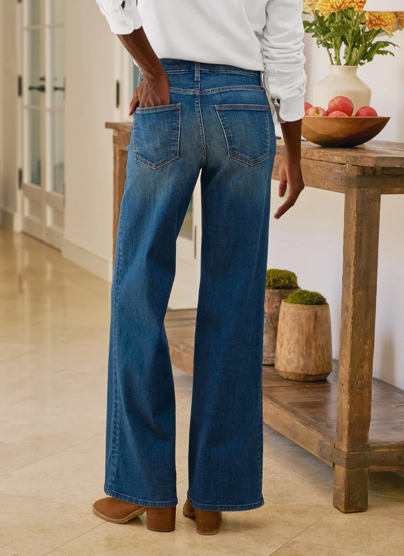 East Galway Wide leg Jeans - Image 2