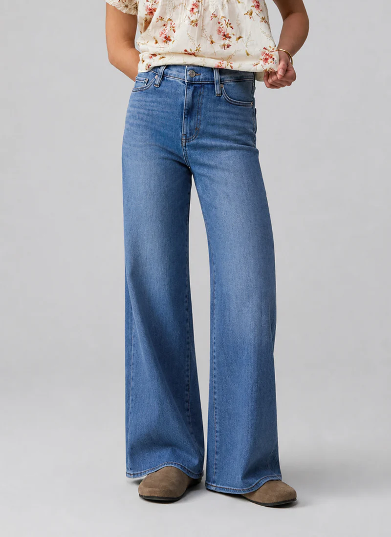 Le Slim Palazzo Jeans