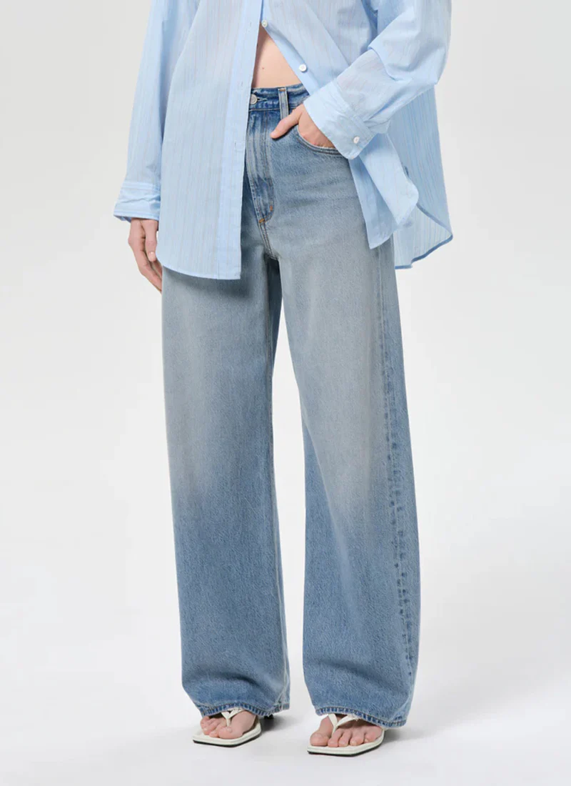 Low Curve Wide Leg Jeans - Image 2