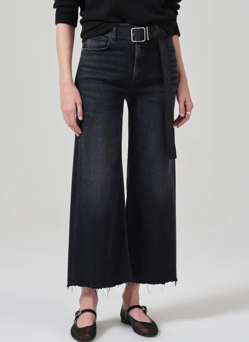 Lyra Wide Leg Crop Jeans