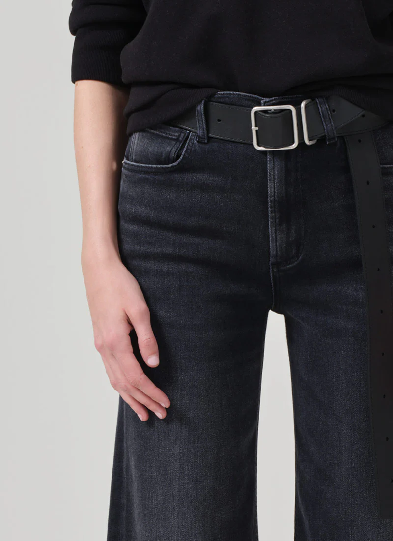 Lyra Wide Leg Crop Jeans - Image 2