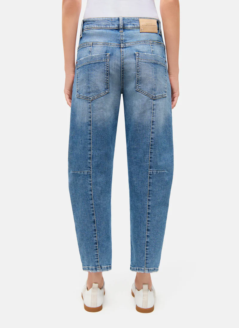 Ocean Drawstring Denim Jeans - Image 2