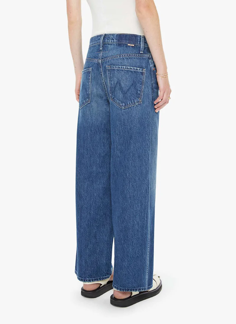 The Delinquent Button Ankle Wide Leg Jeans - Image 2