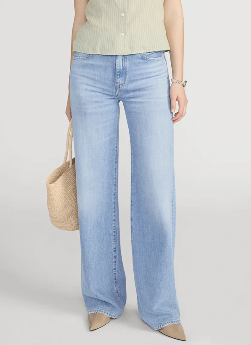 The Off Duty Stroll Wide Leg Jeans