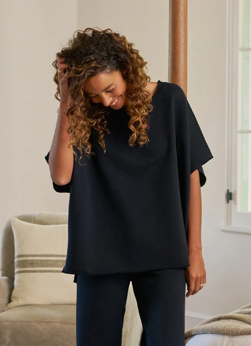 Olive Original Triple Fleece Capelet