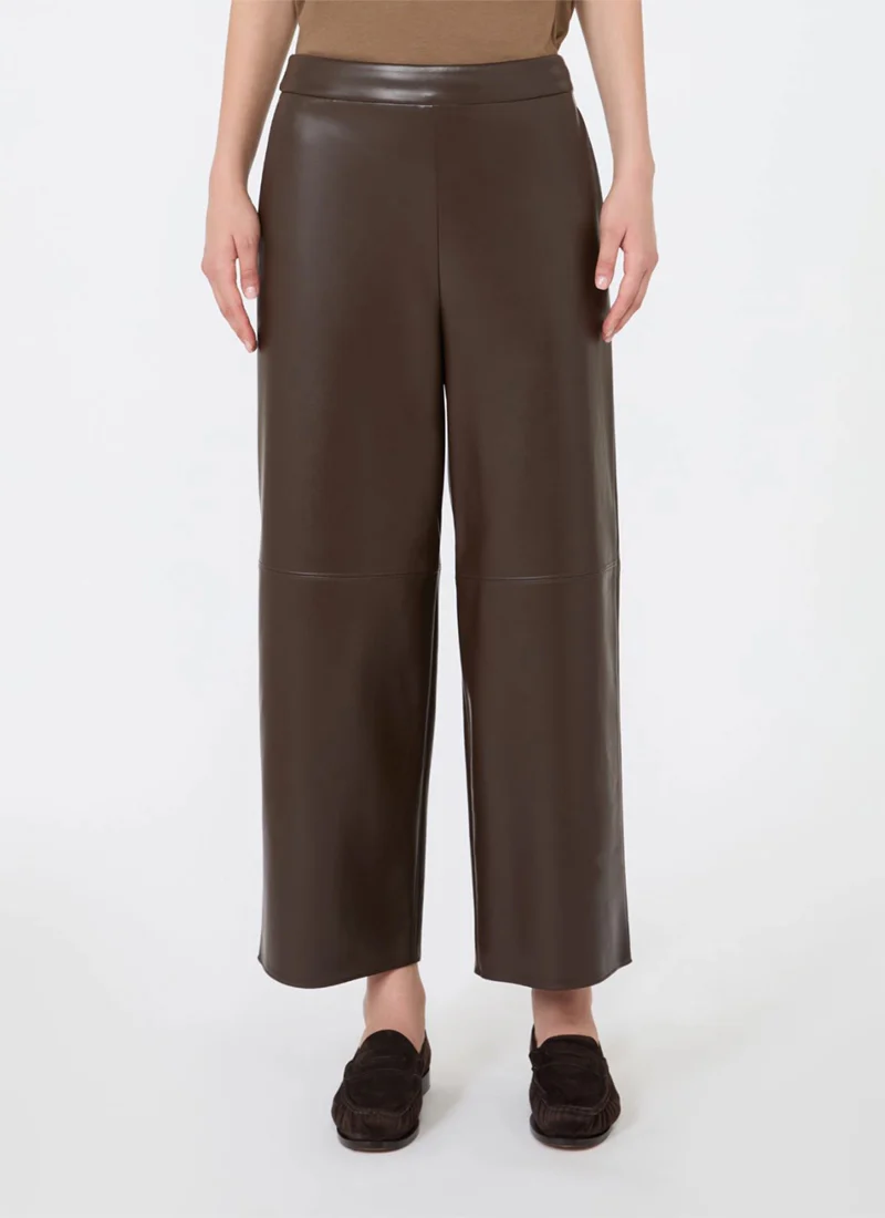 Amati Faux Leather Cropped Pnt