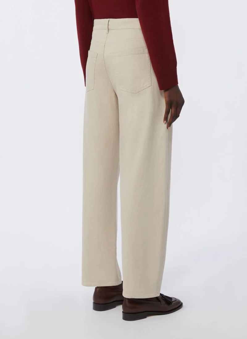Emily Cotton Denim Trouser - Image 2