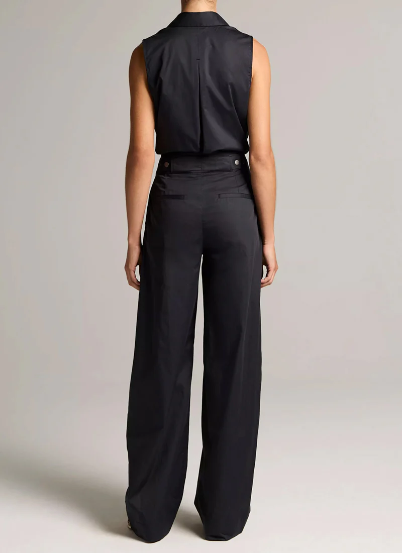 High-Rise Elastic-Waist Trouser - Image 2