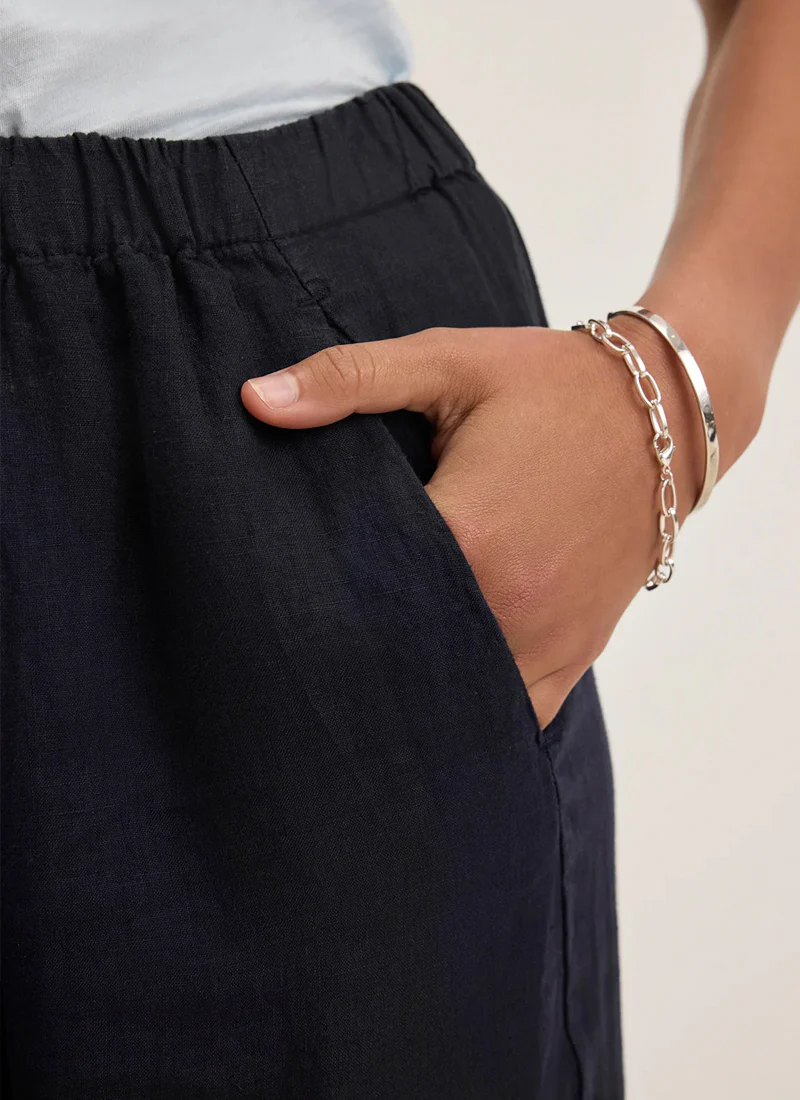 Lola Woven Linen Pant - Image 4