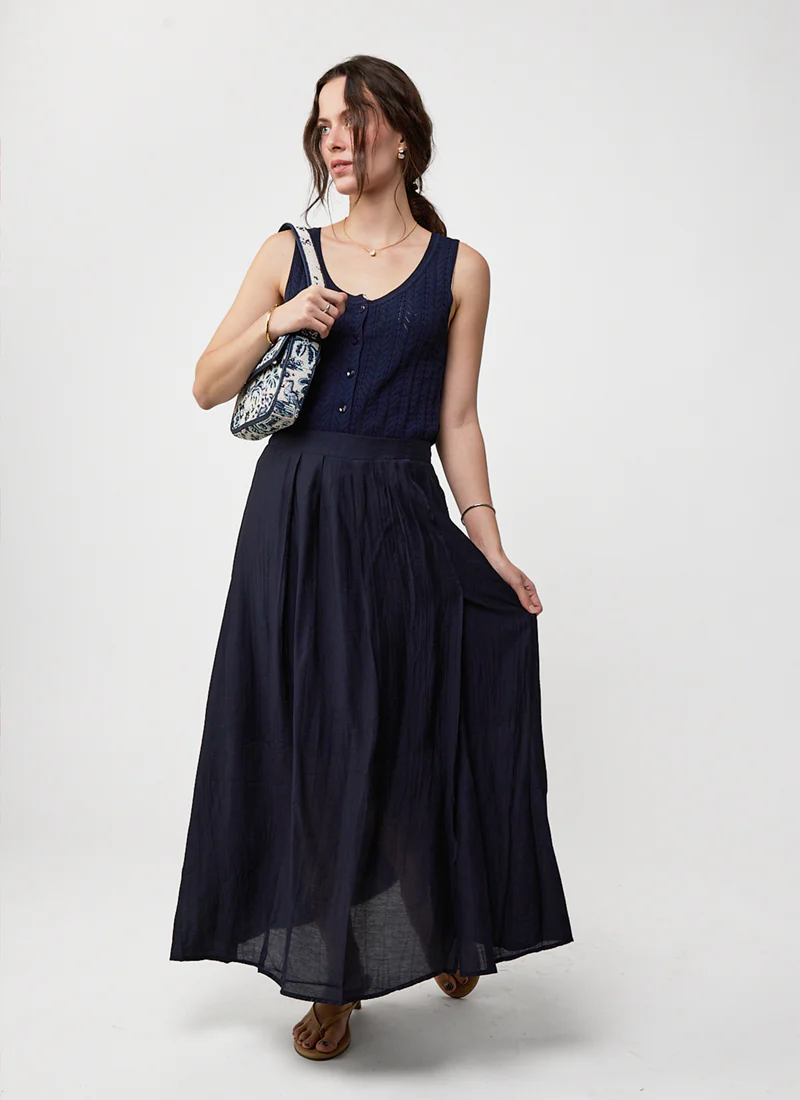 Pull-on Maxi Skirt - Image 4