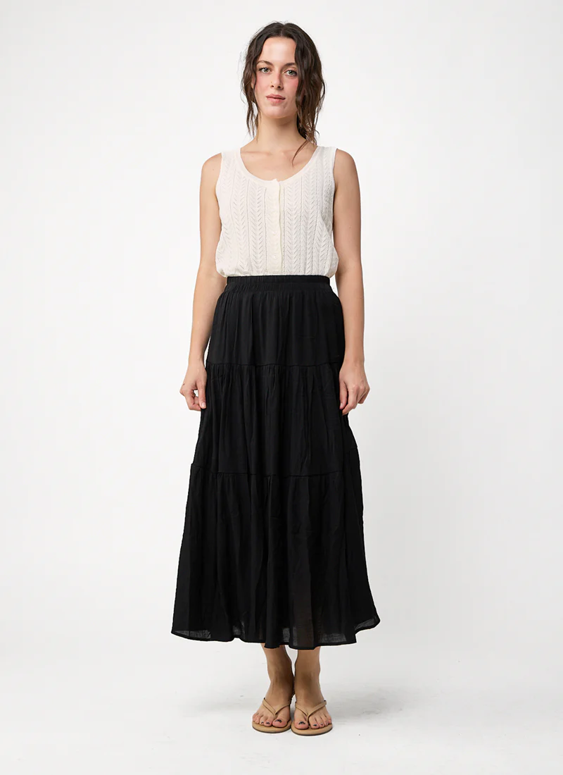 Tiered Maxi Skirt - Image 2