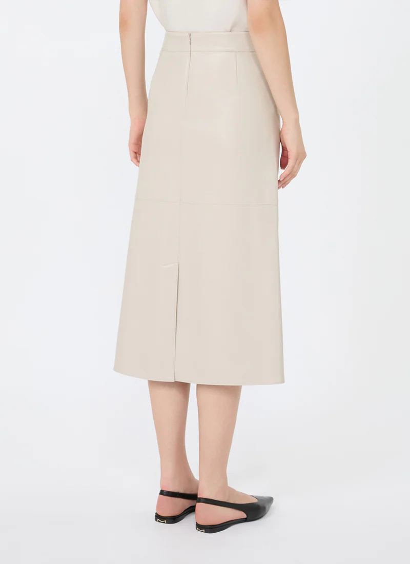 Crisma Faux Leather Skirt - Image 2