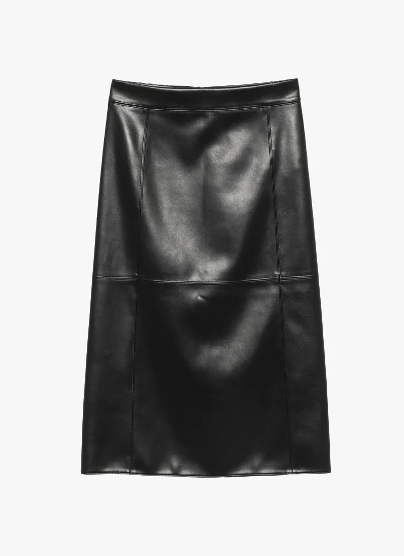 Crisma Faux Leather Skirt