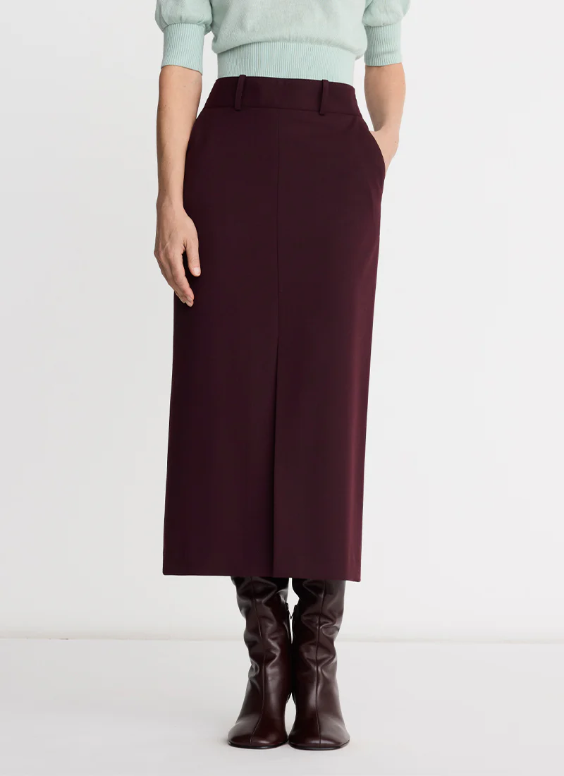 Front Slit Trouser Skirt
