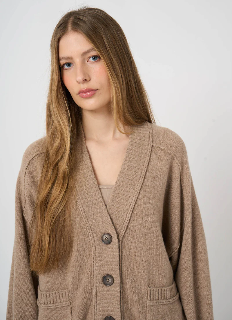 Extra Fine Baby Wool Cardigan - Image 2