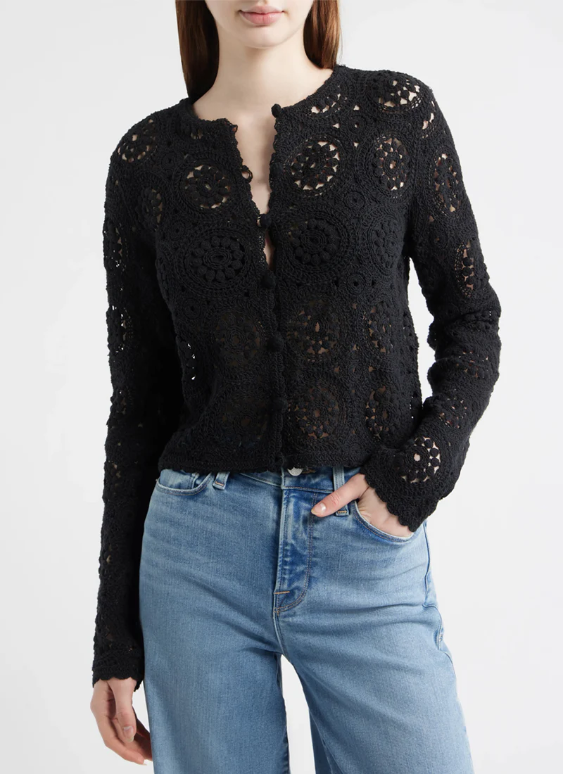 The Crochet Cardigan