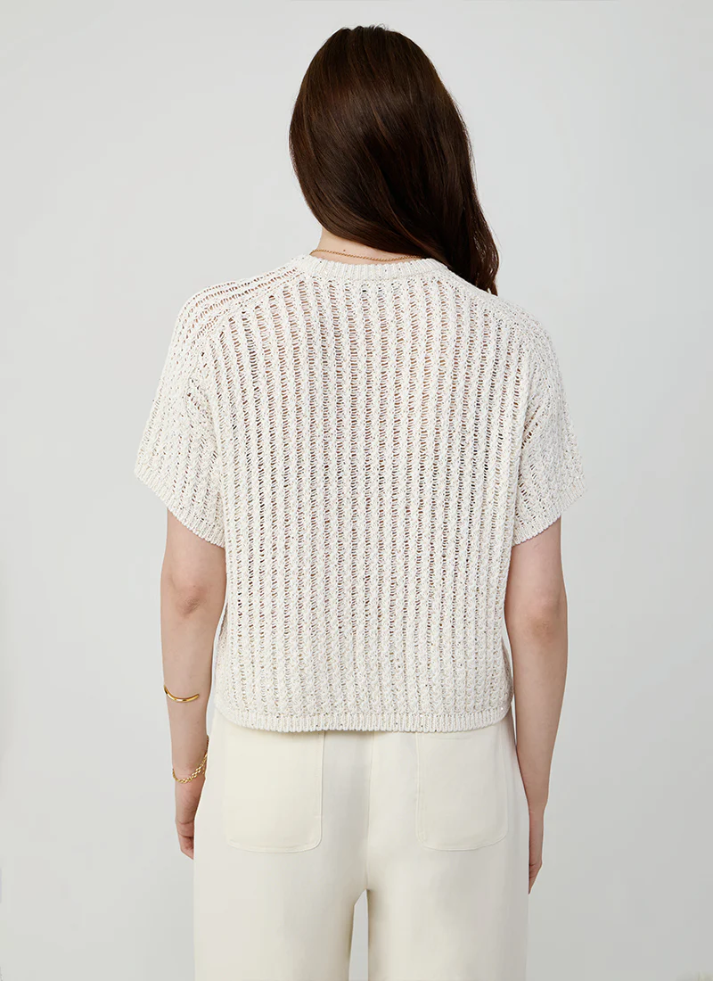 Glicine Short Sleeve Knit Top - Image 2