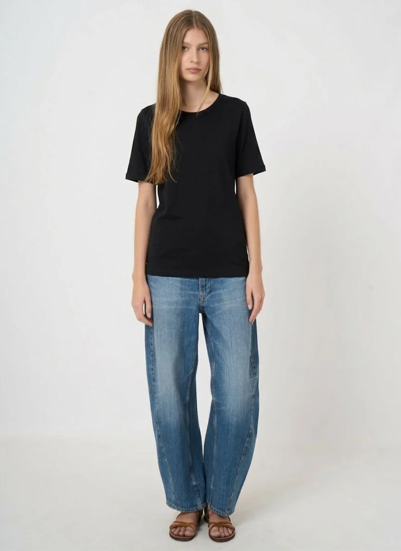 Superfine Cotton Boat-Neck Sweater - Image 4