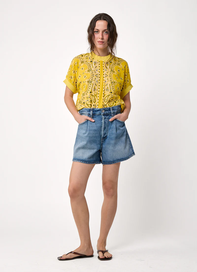 Bandana Print Blouse - Image 3