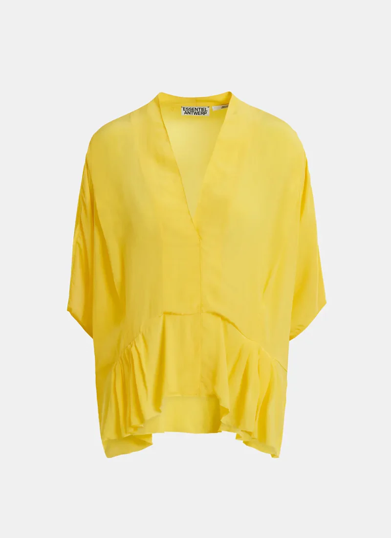 Jacaranda Ruffle  Button Down - Image 6