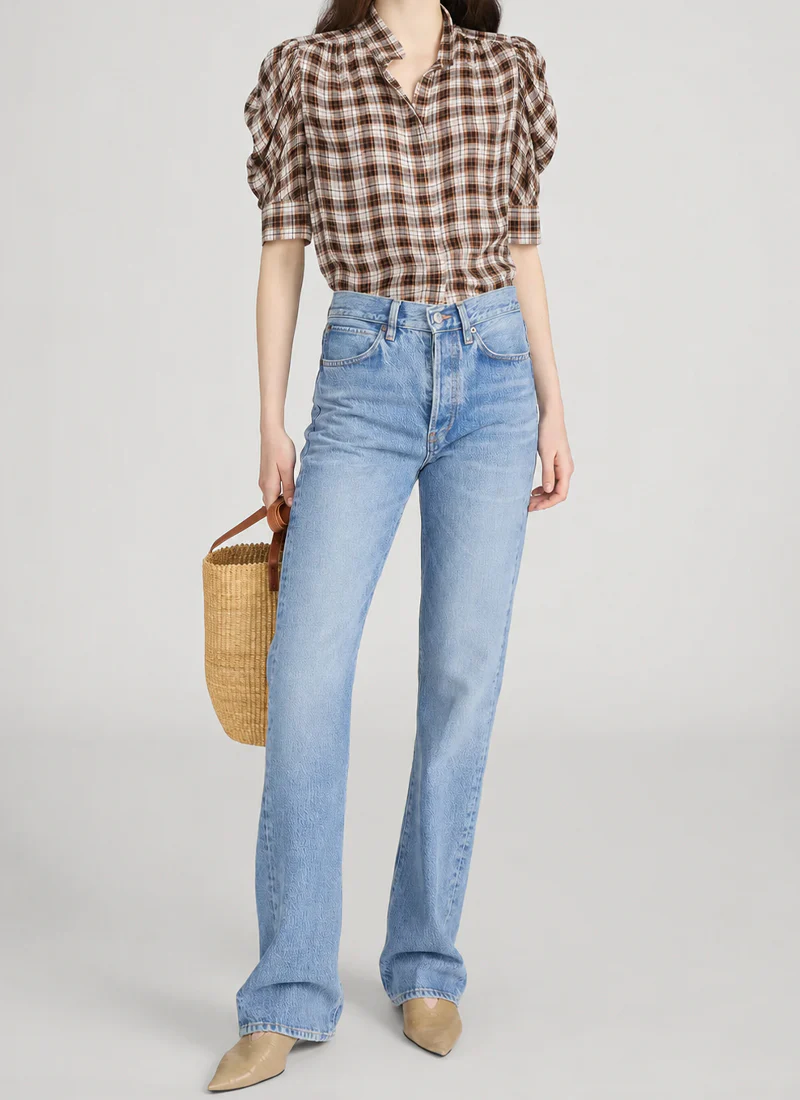 The Plaid Gillian Blouse - Image 2