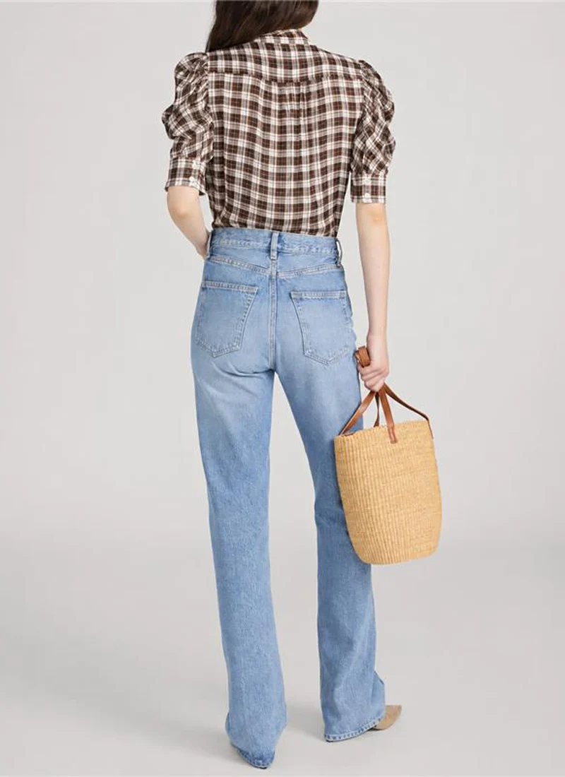 The Plaid Gillian Blouse - Image 4