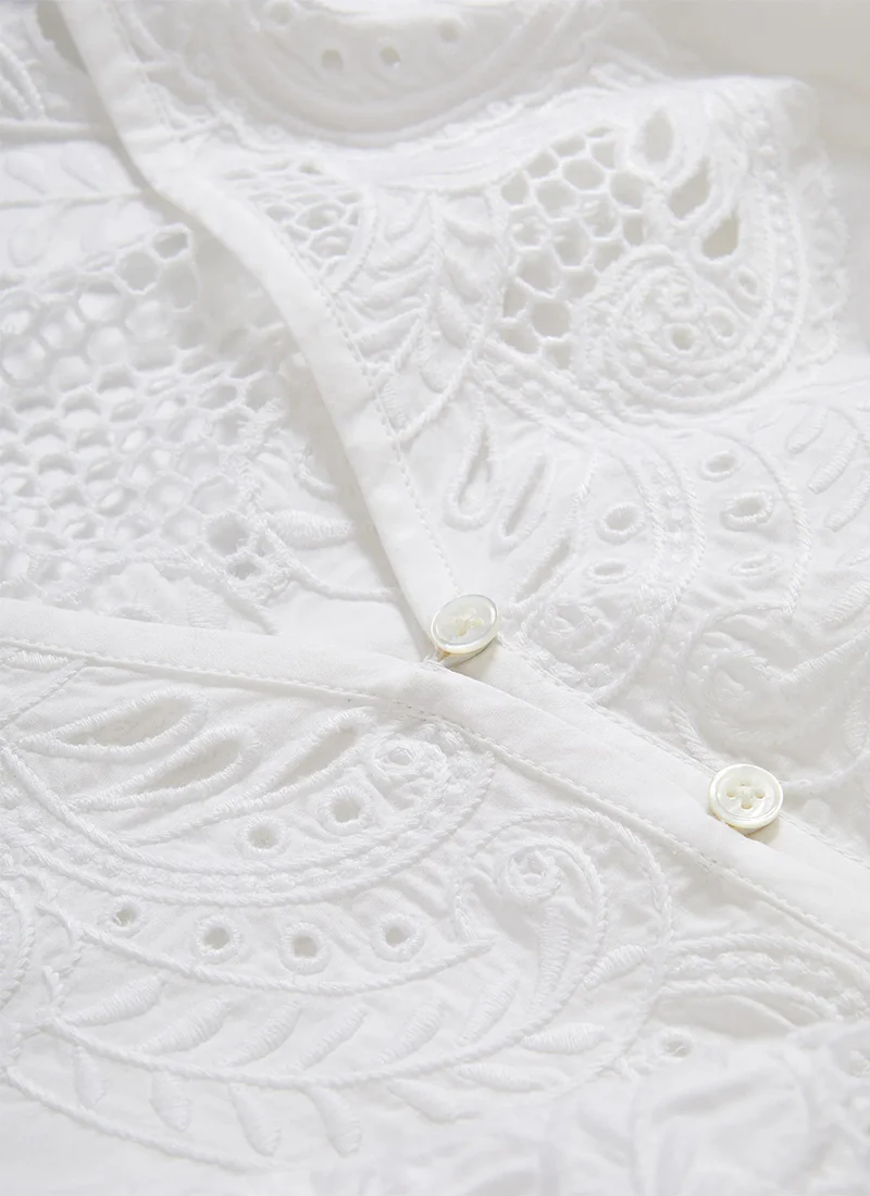 Suniva Embroidered Shirt - Image 5