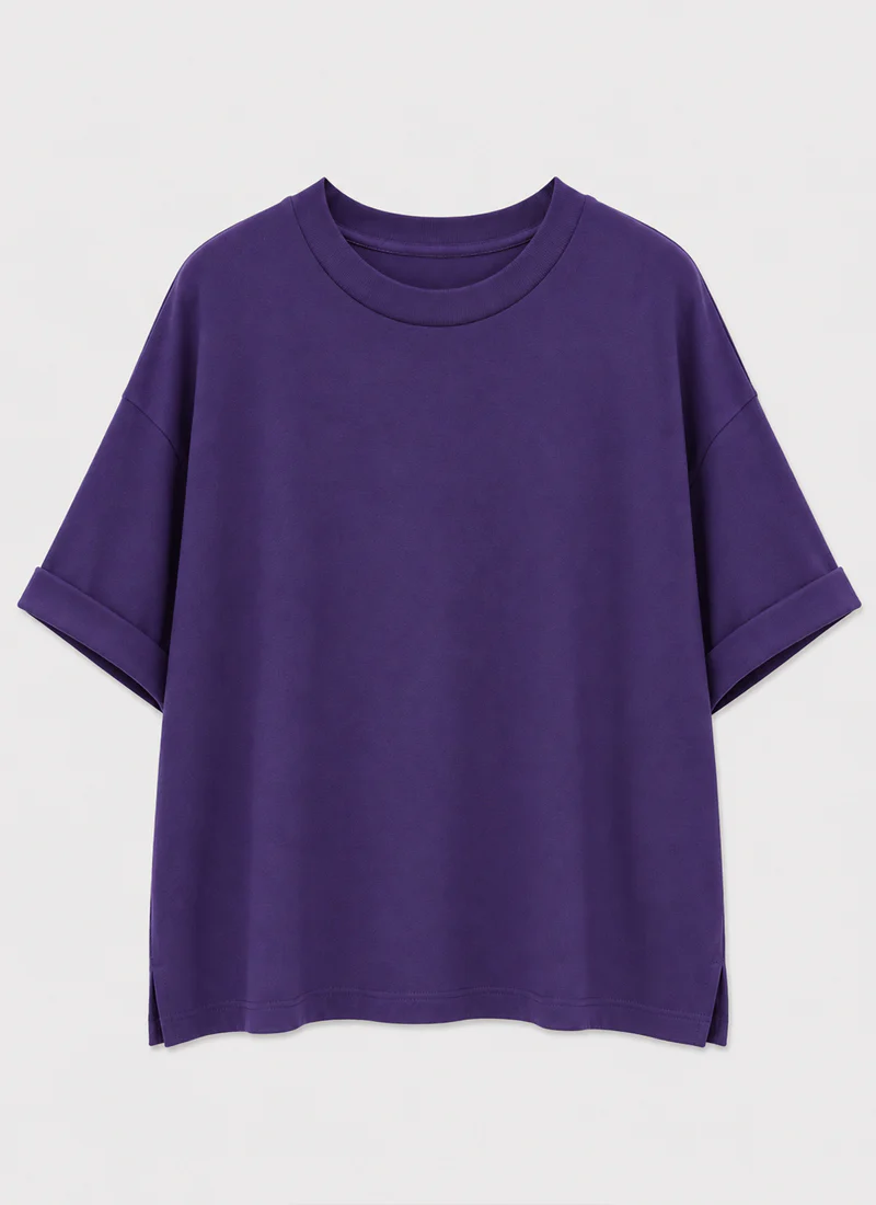 French Terry Boxy T-Shirt - Image 3