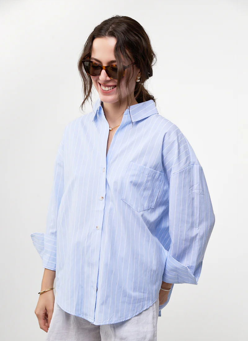Striped Button Up Shirt