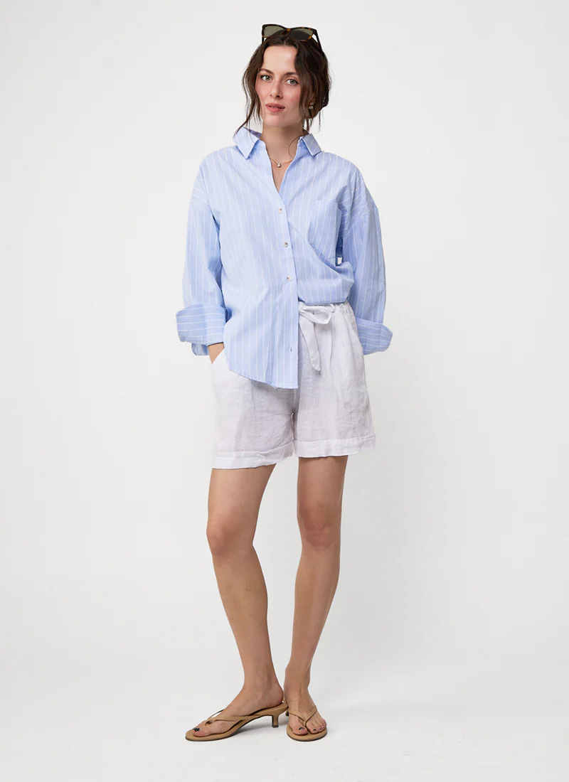 Striped Button Up Shirt - Image 2