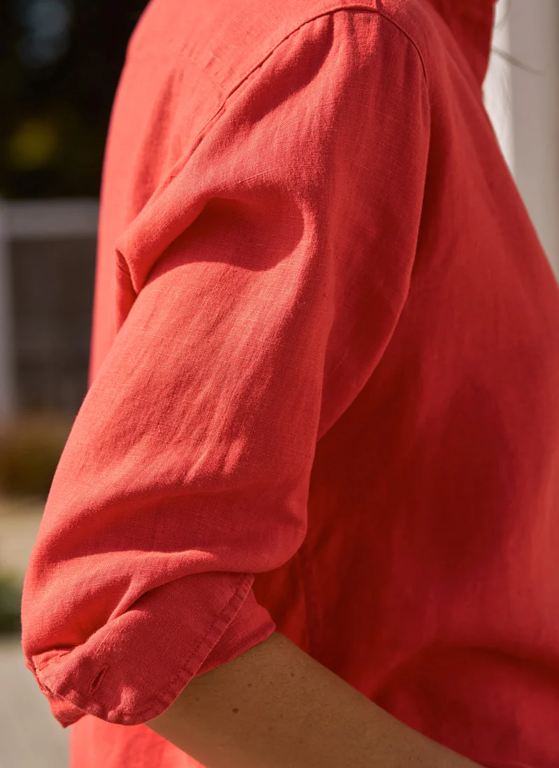 Eileen Button Up Linen Shirt - Image 3