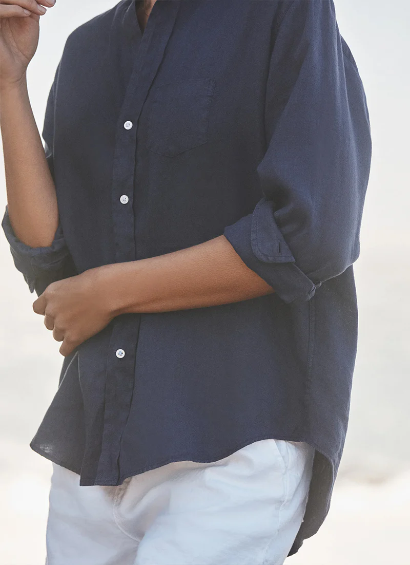 Eileen Button Up Linen Shirt - Image 3