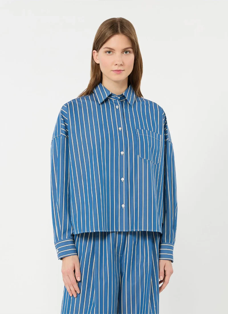 Onore Poplin Striped Shirt