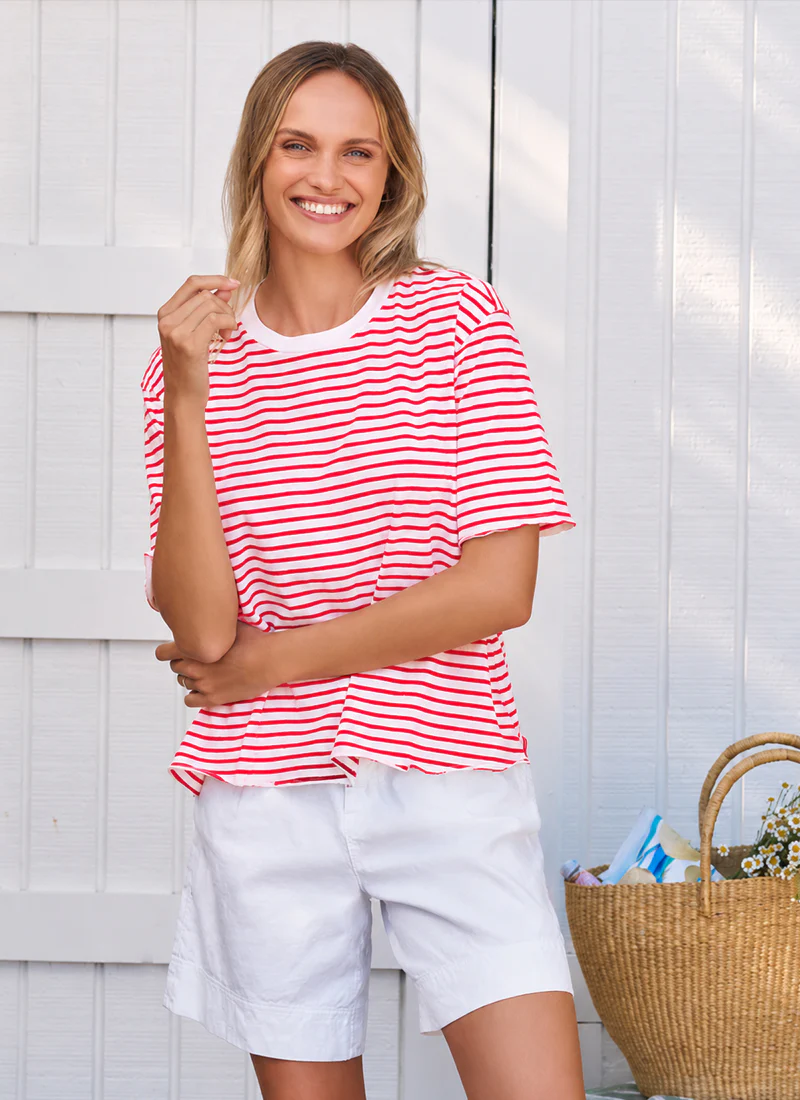 Perry Cotton Crew Tee