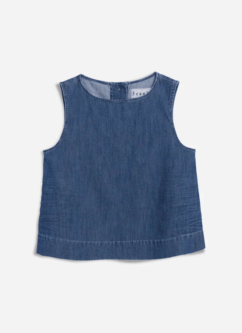 Shelley Denim Tank Top - Image 7