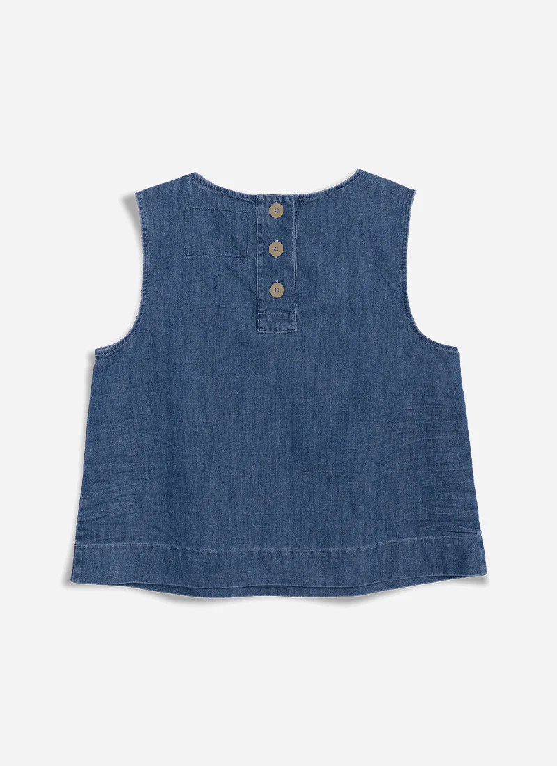 Shelley Denim Tank Top - Image 8