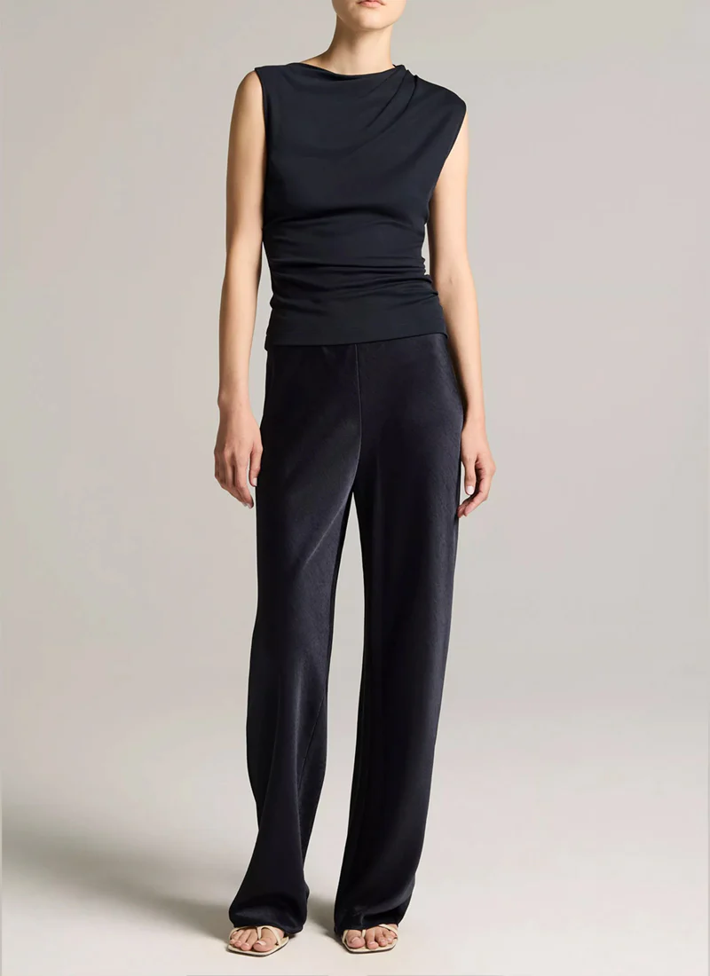 Draped Sleeveless Top - Image 4