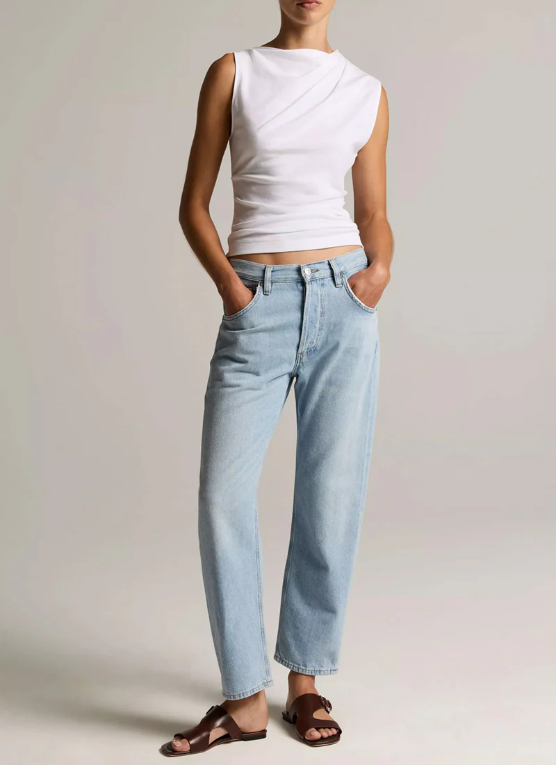 Draped Sleeveless Top - Image 4