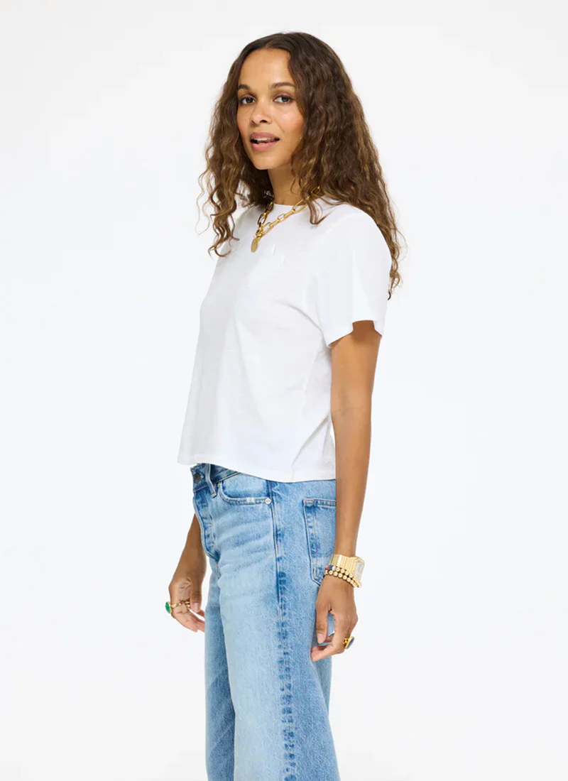 Heart Patch Slub Tee - Image 3