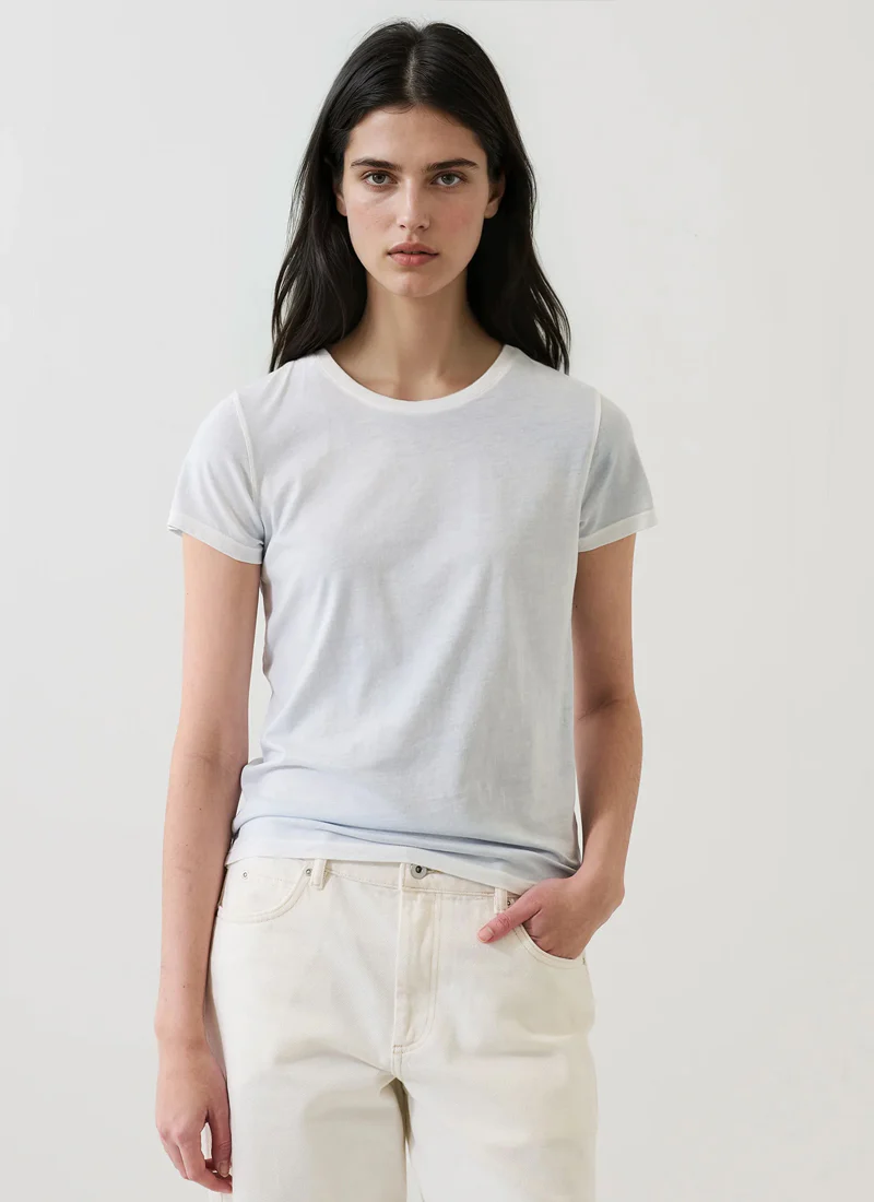 Reverse Spray Lightweight Pima Cotton Classic T-Shirt