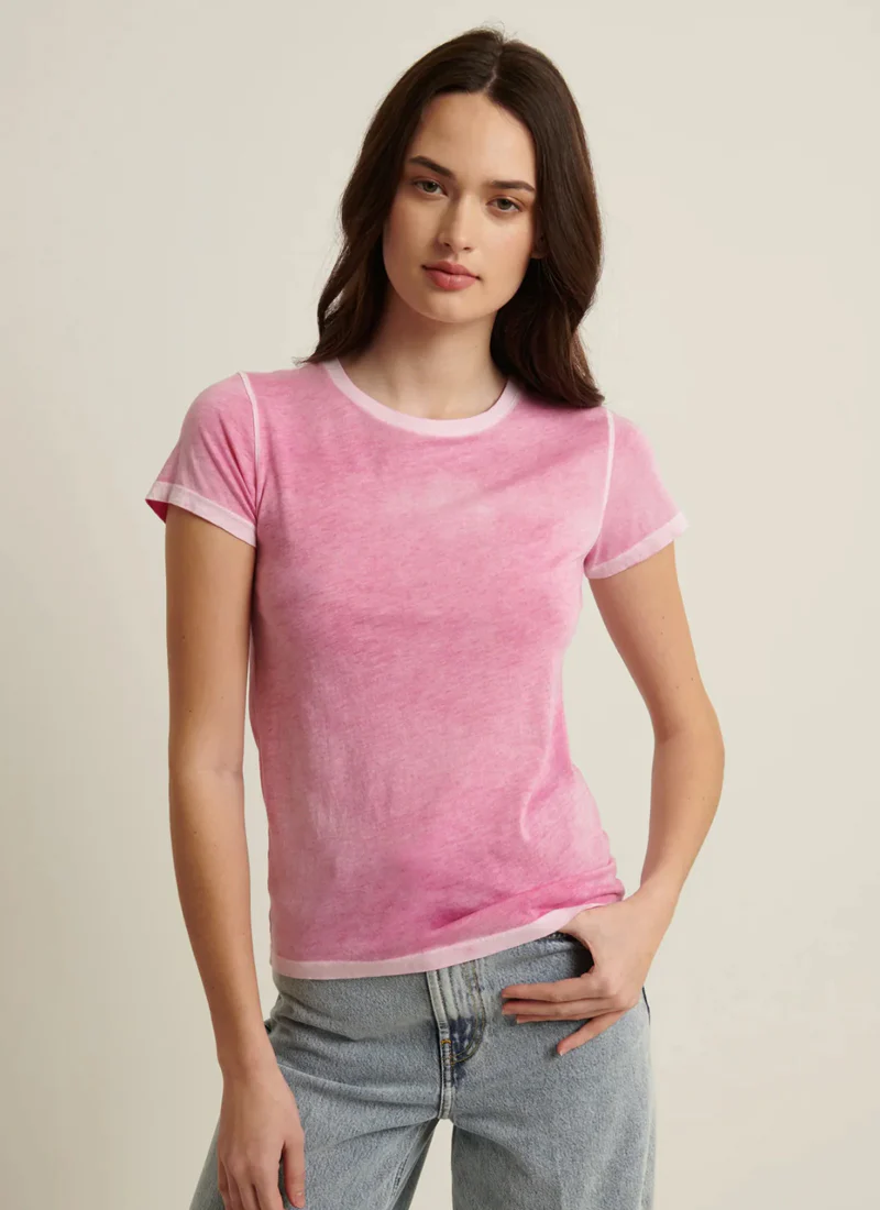 Reverse Spray Lightweight Pima Cotton Classic T-Shirt